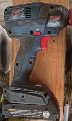 Bosch 18V Cordless Impact Driver with Battery