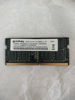 16Gb ram DDR4 2666Hz