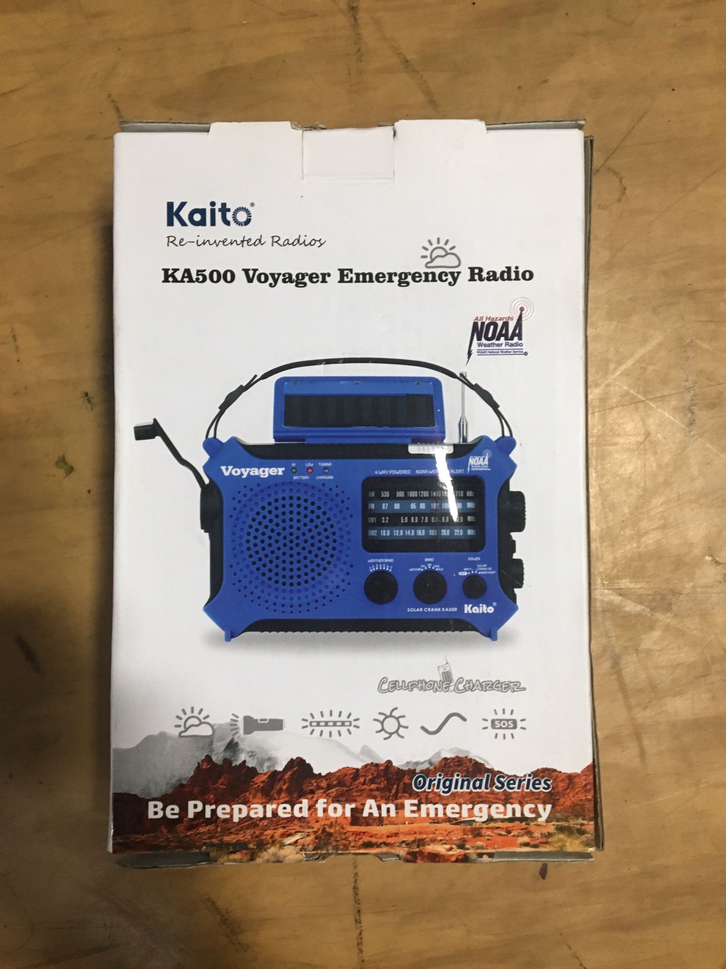 New kA500 Emergency Radio