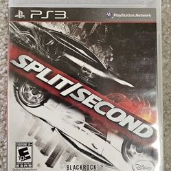 Split/Second Game For PlayStation 3 CIB