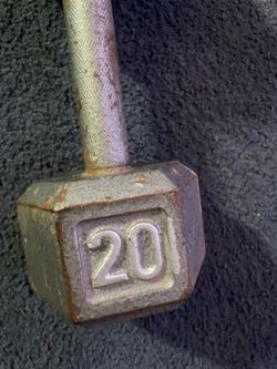 20 lb dumbbell