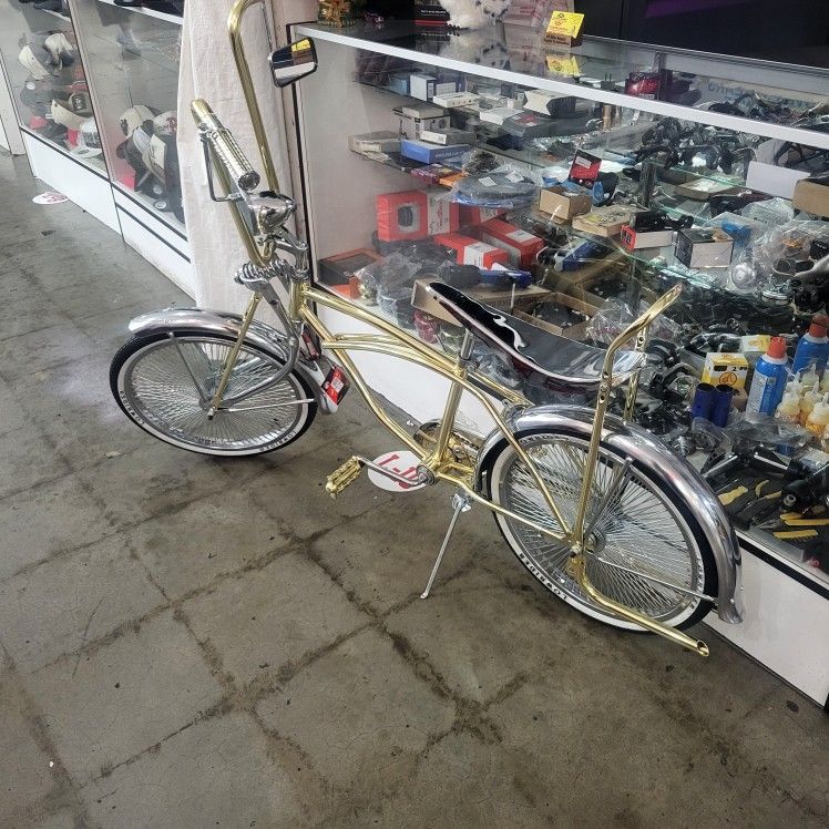 Loraider Cromada Y Dorada Bike Brand New