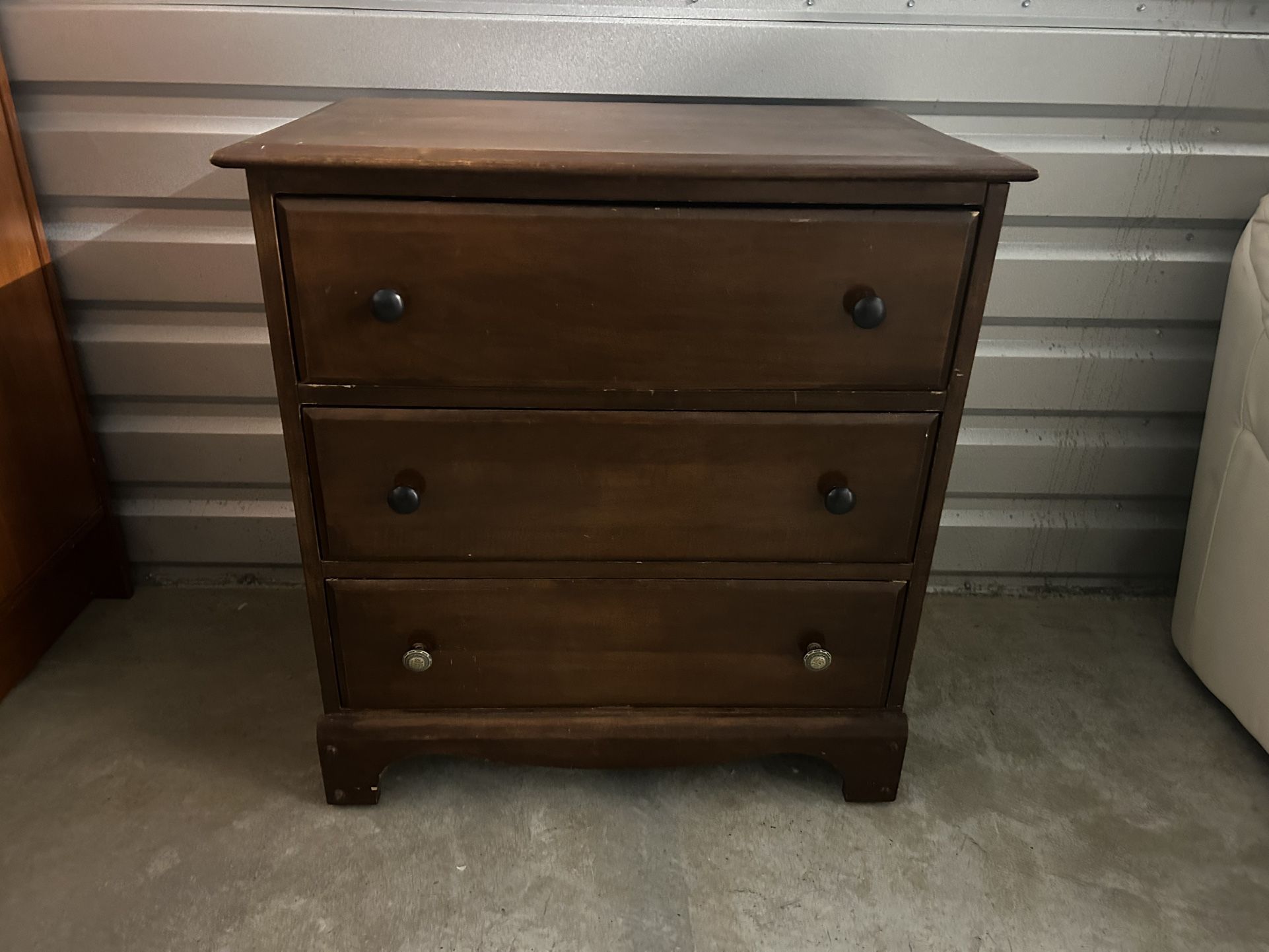 2 Real Wooded Dressers