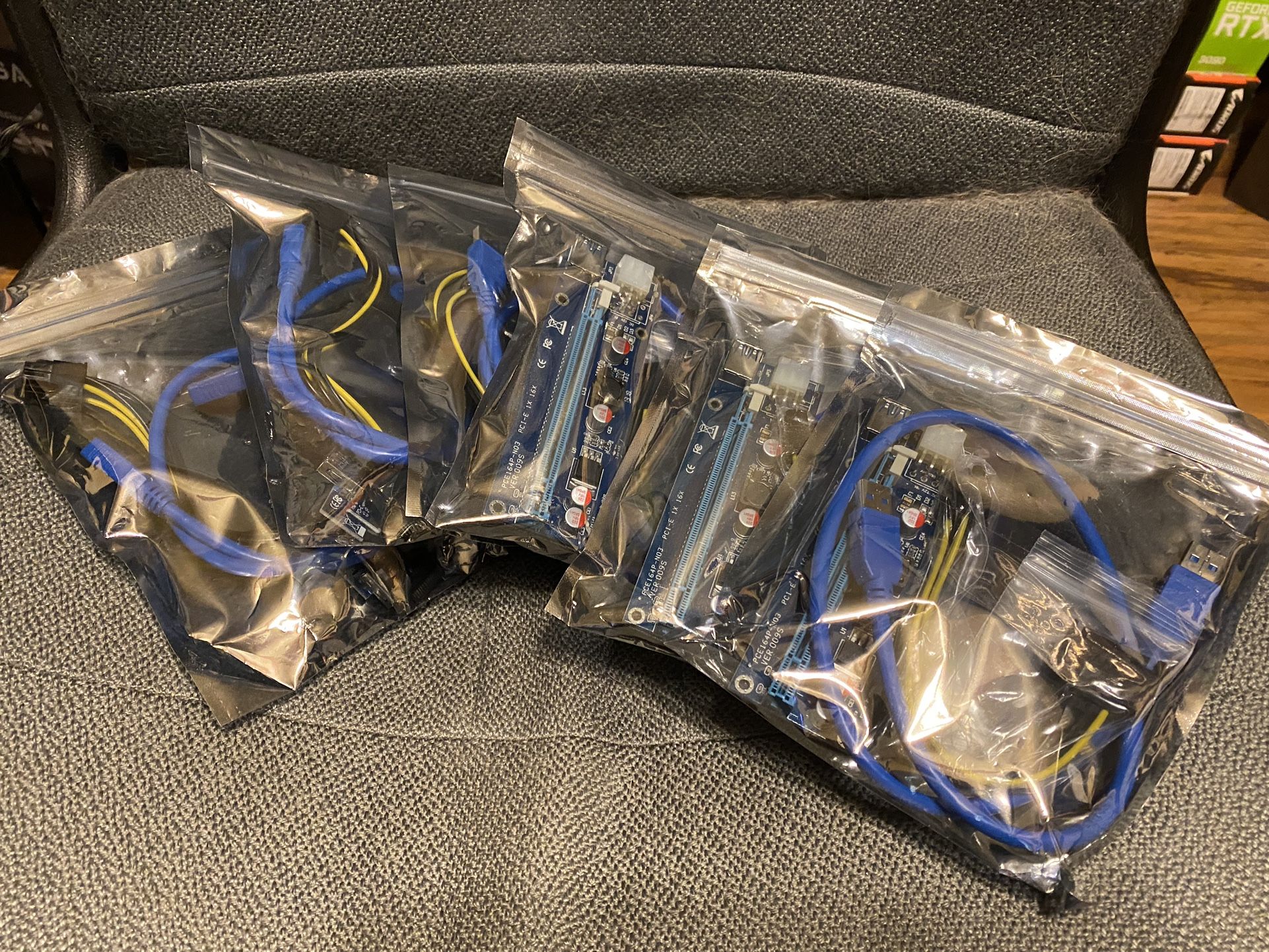 GPU Risers - 6pk