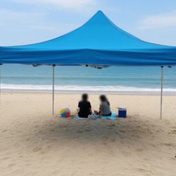 Popup Canopy 10x10 Pvc Coated Sun ray Protection 
