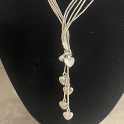Heart Silver Necklace 