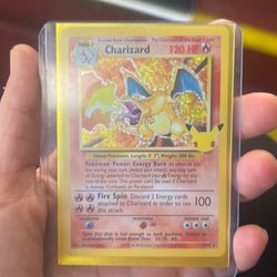 Rare charizard card