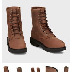 New justin original Work Boots 