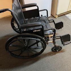 Wheelchair - barely used