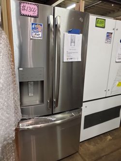 New GE french door refrigerator energy star stainless steel