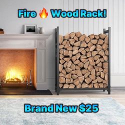 Fire Wood Rack Brand New In Box Sealed 