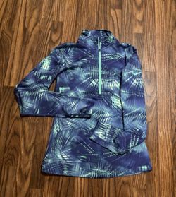 Nike Dri Fit * Woman’s Mint Green and Blue Training Top * Small.