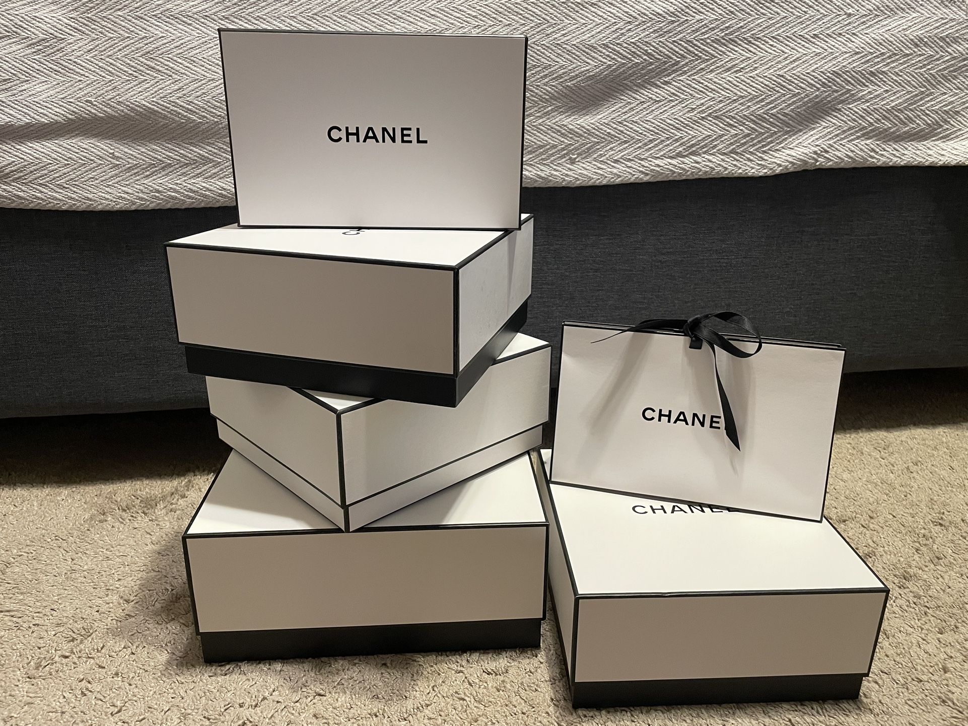 CHANEL boxes