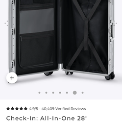 Nobl check in all in one suitcase