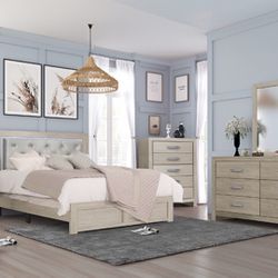 Bedroom Set 5pc Queen 🚛🔥😍😍