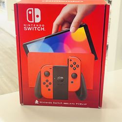 Nintendo Switch Mario Red
