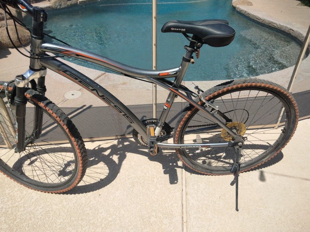 Men s 26 Genesis 6061 Lightweight Alloy 7 Speed Mountain Bike. Model number GS32666. Shi.ano with Revo shift 7 speed. Needs new inner tubes. It for Sale in Peoria AZ OfferUp