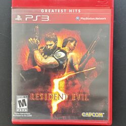 Video Game Resident Evil 5 PS3