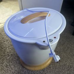 Towel Warmer Bucket w/Fragrance Holder