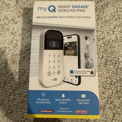 MyQ Smart Garage Video Keypad Opener