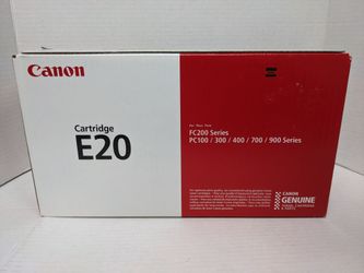 Genuine Canon E20  Black Toner Cartridge for PC300/400/500 Series NEW SEALED