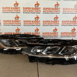 2025 Volkswagen Jetta PAIR FULL LED Headlight TABS COMPLETE✅OEM 2026