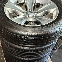 Rims&tires 18” OEM Dodge Charger, Magnum, 5x115