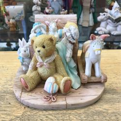 Cherished Teddies 50% Off Christopher Old Friends Are The Best Friends Bear Figurine