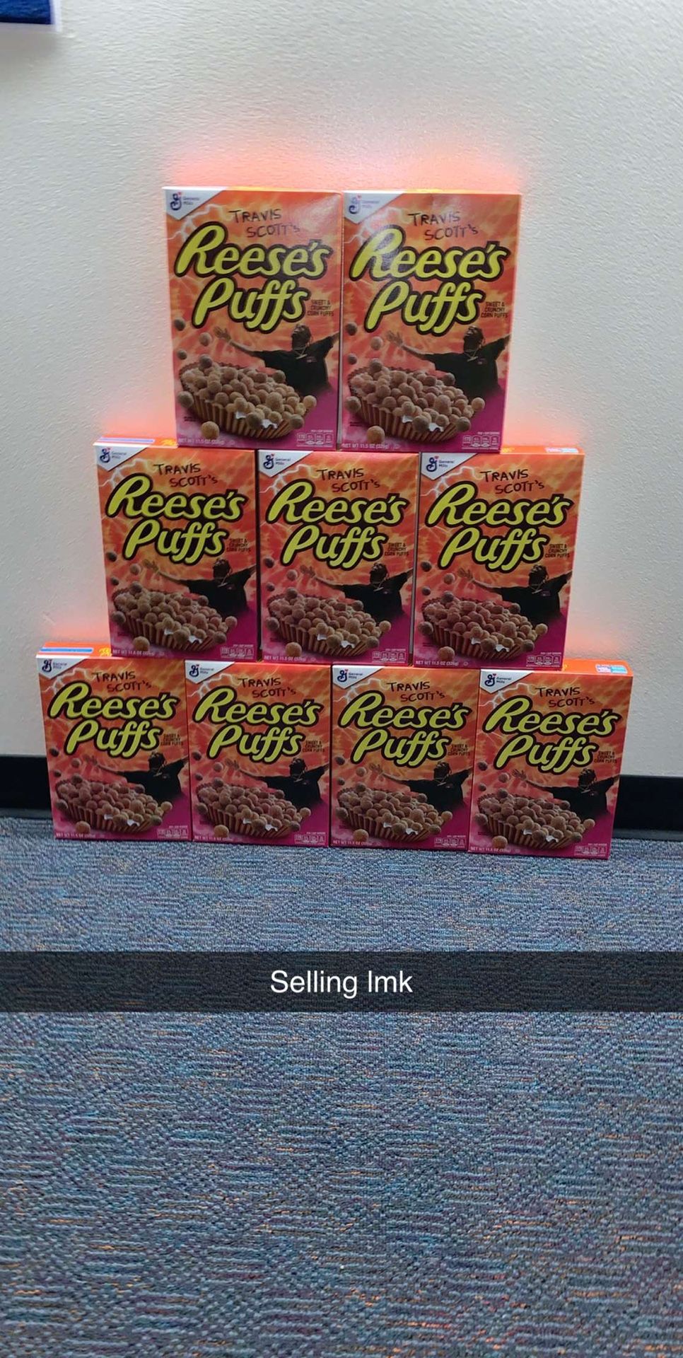 Travis Scott Reece’s puffs