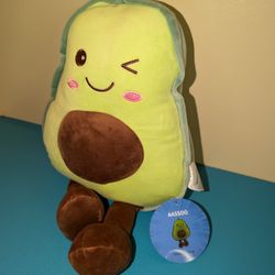 ✨🥑 Sensory Friendly 16.5 In Snuggly Avocado Plushie -Super Soft ☁️😻