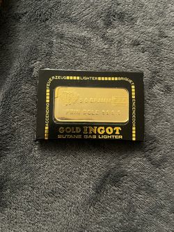Gold Ingot butane lighter