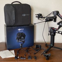 DJI RS2 Pro Gimbal With Raveneye And Follow Focus