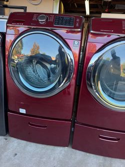 Samsung Front Load Washer and Dryer Set