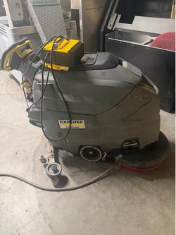 Karcher walk behind floor scrubber