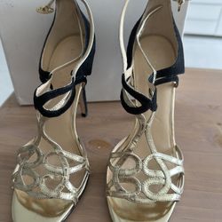 Black & Gold Dress Shoes