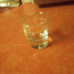 Brand new glass shot glass five bucks burn price pick up only 865 Ellsworth avenue right off the East Livingston avenue in Columbus Ohio 43206 5 minut