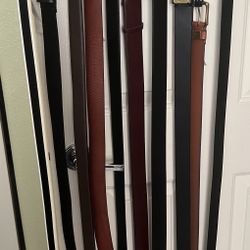 NEW - Lacoste/Ralph Lauren Leather Belt ($60/each) - No low ball bidder