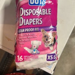 Dog Diaper Xs 