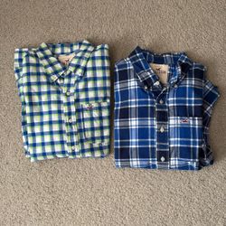 Hollister Plaid Long Sleeve