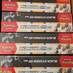 Melmetal Ex And Black Kyurem Duo Pack
