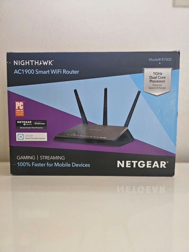 NETGEAR, Nighthawk AC 1900 Smart WiFi Router 