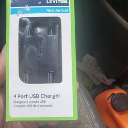 Leviton 4 port USB