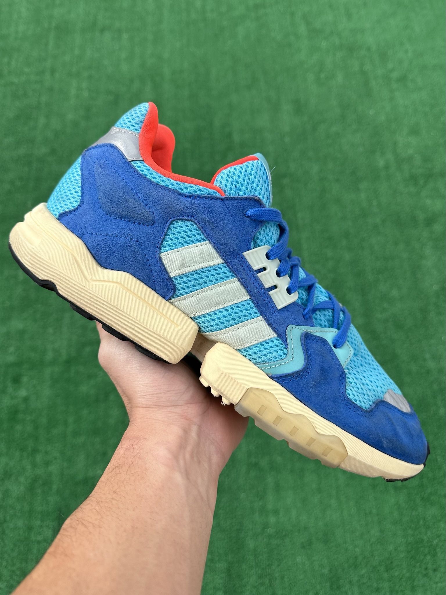Esquim Adidas Zx ADIDAS ZX TORSION “BRIGHT CYAN” (Size 12, Men's)
