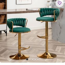 Barstool Set Swivel New In Box X $70