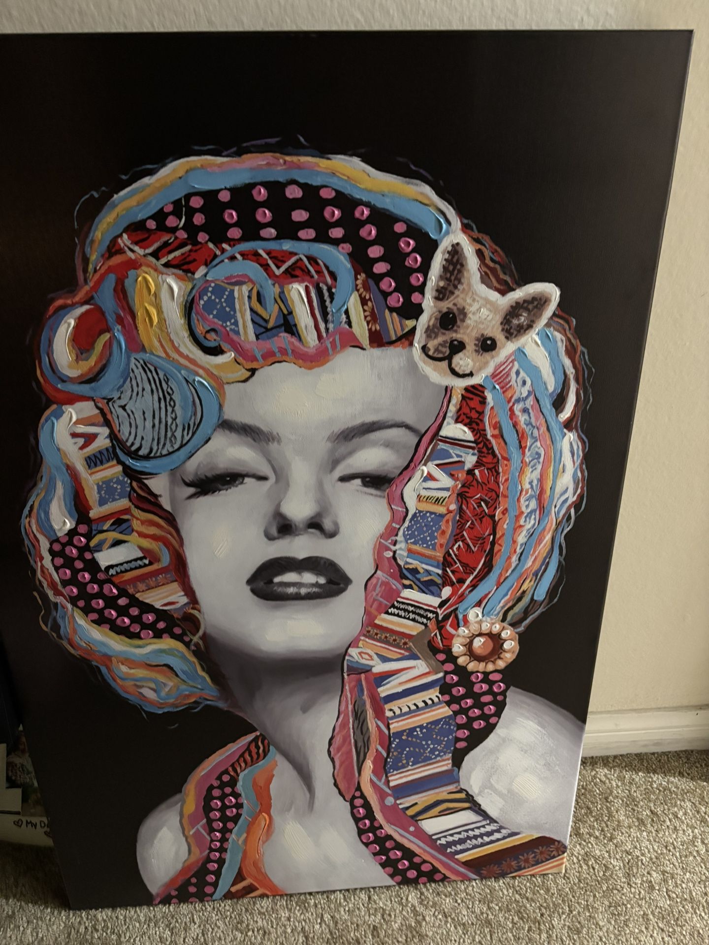 Marilyn Monroe Picture Canvas