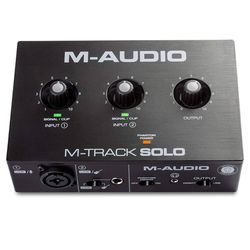 M-Audio M-track Interface Recording