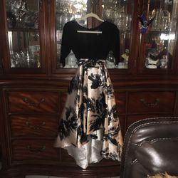 Beautiful Party Girls Dress Almost New Size 6P Asking , $20