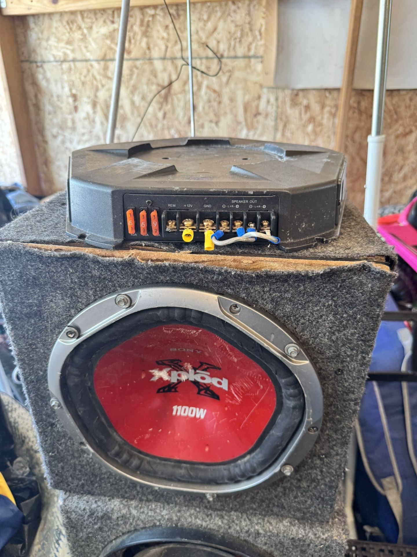 Sony Explode 1100 Watt And Amp