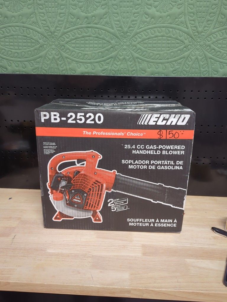 ECHO
170 MPH 453 CFM 25.4 cc Gas 2-Stroke Handheld Leaf Blower
