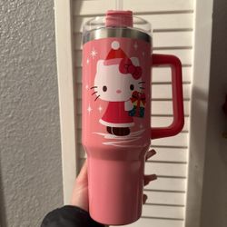 Hello Kitty Mirror Pancho Cup Bundle
